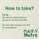 thumbnail image 5 of Multivitamínico en polvo para perros OailyMutra 250 g Omega 3 y condroitina, 5 of 7
