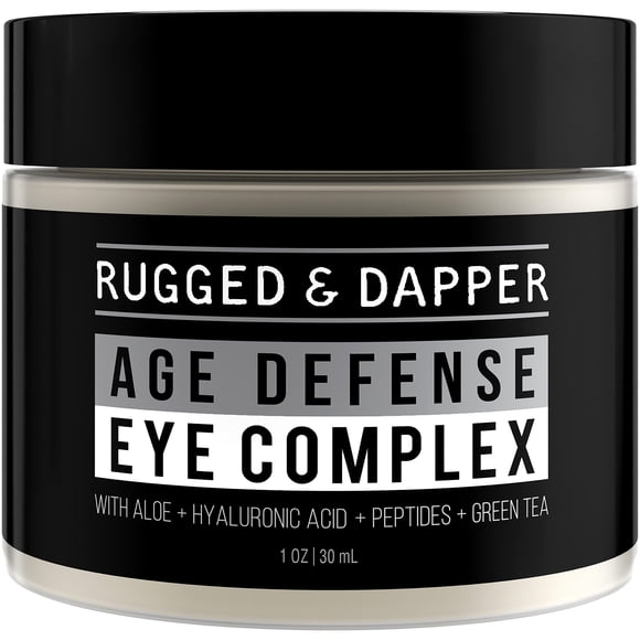 Crema para ojos Rugged & Dapper para ojeras, bolsas y arrugas, 30 mL