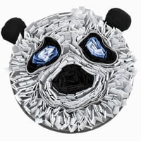 Ioensy - Pet Dog Snuffle Mat Nariz Olor Entrenamiento Sniffing Pad Lavable Perro Puzzle Juguete Blanco Gris