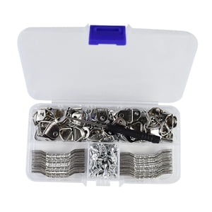 Bothyi - Ganchos Para Colgar Fotos, Herramienta De Arte, Decoración Del Hogar, Kit Para Colgar Cuadros, Plateado