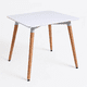 thumbnail image 1 of Mesa Cuadrada de Comedor Eames 80x80cm - Blanca, 1 of 7