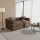 thumbnail image 1 of Sofa Cama Arkos Dos Cuerpos En Lino Chocolate, 1 of 3
