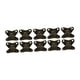 thumbnail image 3 of 10 Soportes De Mariposa De Metal En Forma De L, Soporte De ángulo Recto Para Marco De Cama De Cobre, 3 of 5