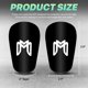 thumbnail image 2 of Shin Guards MediCaptain MiniGuards MiniGuards en miniatura para fútbol, color negro, 2 of 6