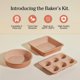 thumbnail image 3 of Juego de moldes Our Place 3 piezas: redondo, cuadrado y para muffins, 3 of 6