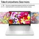 thumbnail image 3 of Laptop HP 2025 de 14'' para uso diario, estudiantes y negocios, 16 GB de RAM, 3 of 8