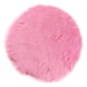 thumbnail image 2 of Alfombra De Piel De Oveja Suave, Piel Sintética, Alfombra Pequeña, Color Rosa, 2 of 3