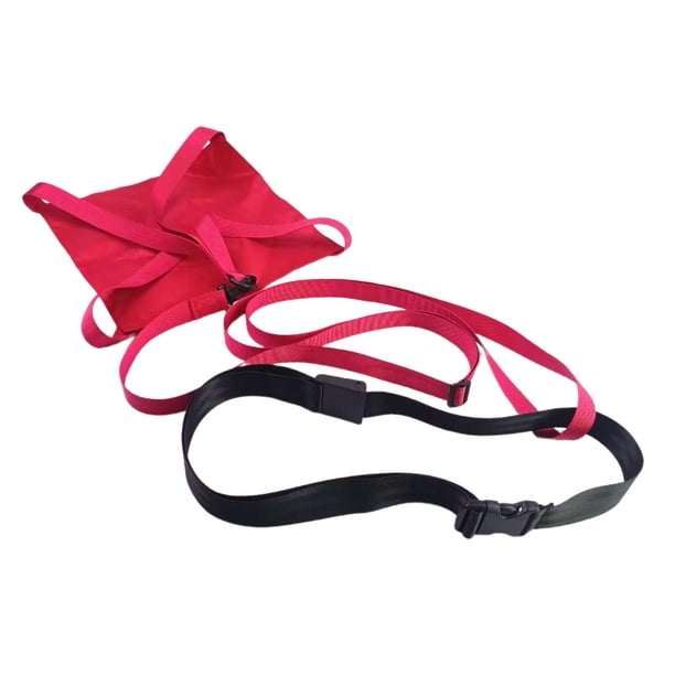 Cinturón de Entrenamiento de Fuerza con Paracaídas de Natación, Entrenador de Natación Portátil, Cinturón de Resistencia a La Natación para Principian