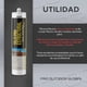 thumbnail image 4 of Silicona Estructural Negra Sellador Fachadas Junturas 280ml, 4 of 7