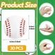 thumbnail image 2 of Pelotas antiestrés de béisbol Baaxxango, paquete de 30 unidades, 6,35 cm, espuma suave, 2 of 7