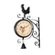 thumbnail image 5 of Reloj De Pared De Doble Cara Con Pantalla De Hierro, Sin Tictac, Para Bar, Sala De Estar Y Dormitorio, 5 of 5