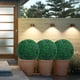 thumbnail image 3 of Bola topiaria artificial Sunnyglade para plantas, 33 cm, madera de boj sintética, 2 unidades, 3 of 7