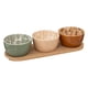 thumbnail image 1 of Set Tabla + 3 Posillos Aperitivo Colores, 1 of 3