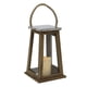 thumbnail image 1 of Fanal Madera Con Vela Led 18x18x29, 1 of 2