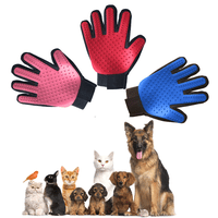 Genérico - Guante Azul Saca Pelos Pelusas Mascotas Perros Y Gatos