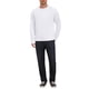 thumbnail image 2 of INSPIRE CHIC Camisetas Henley de Manga Larga para Hombre con Botones, Camisa Casual de Negocios 2XL Blanca, 2 of 6