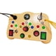 thumbnail image 1 of Tablero De Interruptor LED, Accesorio De Enseñanza, Rompecabezas Para Niños Temprano Para Niños, Juguete De Viaje Amarillo, 1 of 5