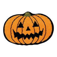 Bothyi - Felpudo De Calabaza De Halloween, Moderno Felpudo Interior Para Porche, Pasillo, Vacaciones, 50 Cm X 80 Cm