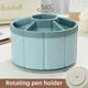 thumbnail image 1 of Large Capacity Rotatable Pen Holder for Desktop Storage (6 Grids), 1 of 5