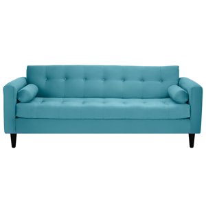Bodevir - Sofa Retro 3Cg Felpa 00 Turquesa