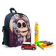 thumbnail image 3 of Pesadilla Antes de Navidad Mochila Escolar para Niños y Niñas, Mochila Infantil Ligera de Alta Calidad, Grande y Duradera Azul, 3 of 6