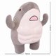 thumbnail image 2 of Peluche Tiburón Musculoso NCAIUNAE 35 cm Gris - Almohada, 2 of 7