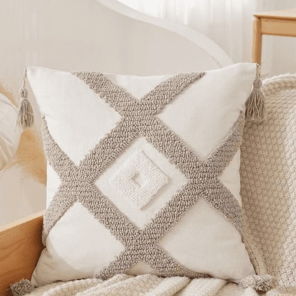 Genérico - Set 4 Funda Para Cojin Modelo Boho 45x45 C12