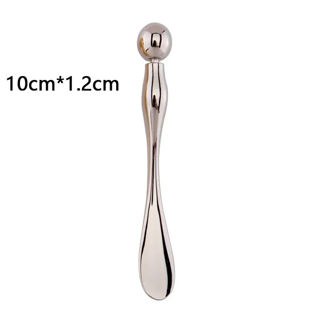 Metal Face Massage Stick Anti Wrinkle Eye Cream Applicator Mask Mixing Spatulas Scoop Eyes Massage Beauty Facial Care Tool