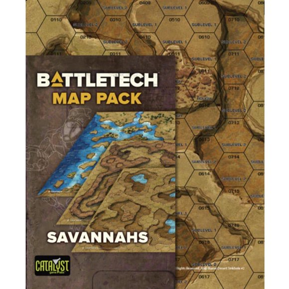 Juego De Mesa Game Labs Battletech Map Pack Savannah