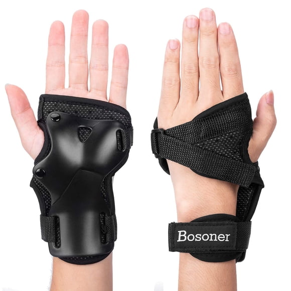 Protector de muñeca BOSONER para patinaje sobre ruedas, patinaje, adultos/niños