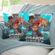 thumbnail image 3 of Dragon Striker Fundas de almohada de terciopelo con tema, regalos de funda de almohada, decoración para el hogar, cojín de lanzar, regalo de cumpleaños para fans y parejas. 45cm x 45cm., 3 of 6