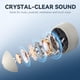 thumbnail image 4 of Auriculares Inalámbricos Bluripp Sleepals Blanco Roto, 4 of 6