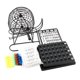 thumbnail image 2 of Bingo Juego Rotary Cage Board Juego Familiar Para Diversión Kit De Juguete 75 Piezas Bolas, 2 of 5