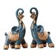 thumbnail image 3 of 2 Estatuas Modernas De Elefantes, Escultura De Animales Para Decoración De Entrada De Mesa, 3 of 5