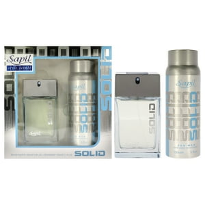 Set De Regalo Perfume Sapil Azul Sólido Edt 100Ml Hombre