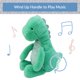 thumbnail image 3 of Peluche con forma de animal de peluche Kids Preferred Carter's Dino, 23 cm, 3 of 5