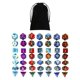 thumbnail image 5 of Juego De Dados Poliédricos D4 D20 Con Bolsa Para Juegos De Mesa DND Ense?anza De Matemáticas, 5 of 5