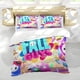 thumbnail image 5 of Fall Guys Conjunto de sábanas temático, trío de piezas, cómodo y amigable con la piel, diseño único, regalo de decoración para el hogar para familiares, amigos y fans,135cm *200cm, 5 of 6