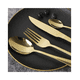 thumbnail image 3 of Set De Cubiertos  Belug X24 Piezas Capri Gold Kitchenware Color Dorado, 3 of 4