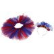 thumbnail image 4 of Ni?as Tutu vestido de falda sirena flor diadema conjunto princesa vestido traje S, 4 of 5