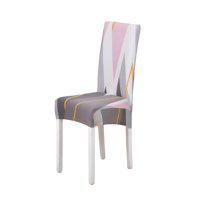 Genérico - Set De 6 Fundas De Silla Elasticadas Con Diseño Estampado F24