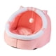 thumbnail image 1 of Cama Para Gatos Nido De Perrera Para Cachorros De Invierno Con Casa De Bolas Para Interior Pink Cat M, 1 of 5