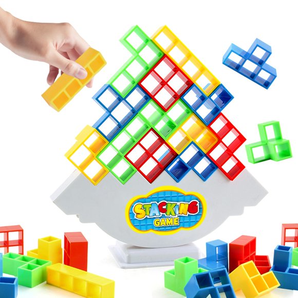 Juego de Apilamiento BuddyBight 72 piezas + 66 cartas