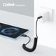 thumbnail image 2 of Cable de carga Cable Matters: USB C a USB C en espiral, 60 W, 2 of 7
