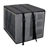 Xusx111 - Cubierta De Aire Acondicionado De Ventana De Malla De Diseño Más Reciente Al Aire Libre, Uso De Trabajo De La Unidad De Ca De Ventana De Apoyo Para El Aislamiento Exterior Defensor De Protec