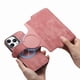 thumbnail image 3 of Funda Billetera Magnética para iPhone 16 Pro Soporte Tarjetas Desmontable Rosa, 3 of 6