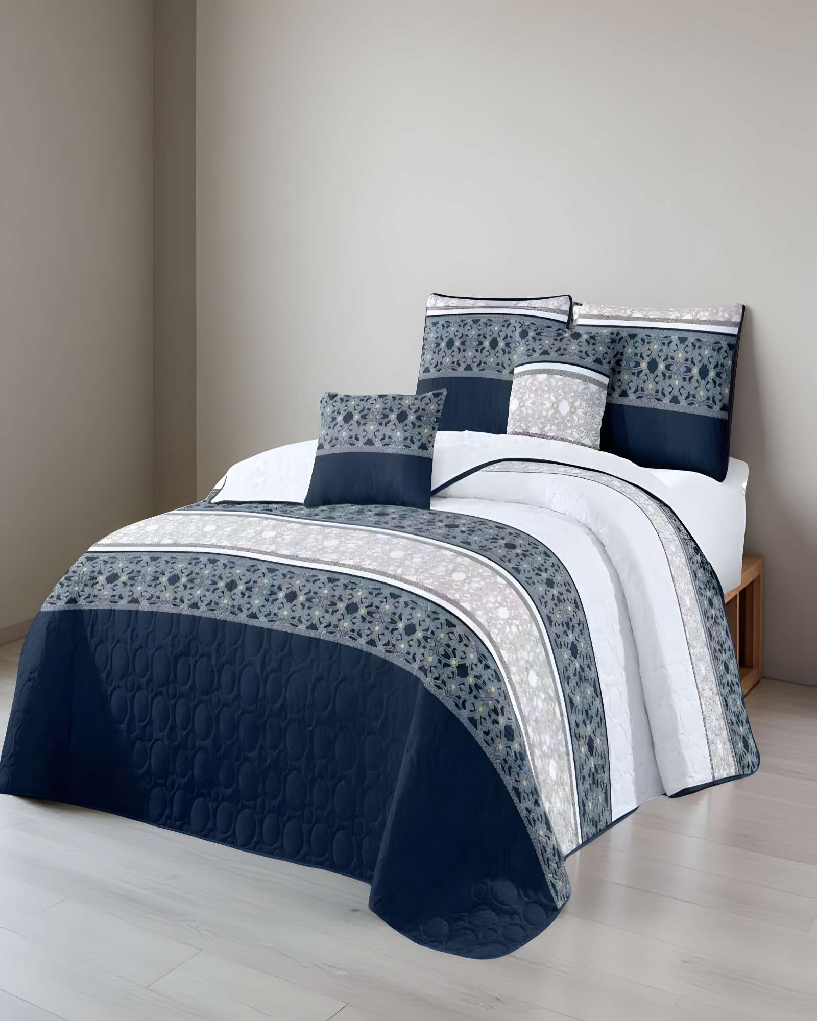 Genérico - Cubrecama Con Diseños Únicos King 250 X 270 Cm P05