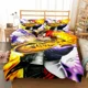 thumbnail image 1 of Kaisen Characters Duvet Cover Set Double Bed Linen Set Bed Sheets, 1 of 5