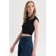 thumbnail image 2 of Polera Mujer Crop Negro, 2 of 4
