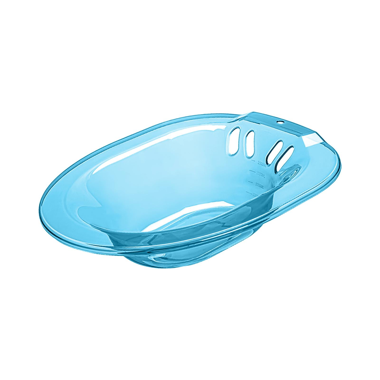 Ioensy - Lavabo De Baño De Asiento Para Inodoro Con Descargador 2000ml Bidet Durable Para Mujer Azul